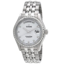 Cosmo Automatic White Dial Men's Watch 797 S-307
