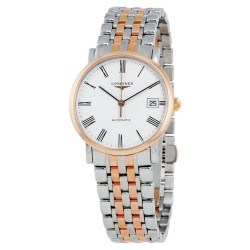 Elegant Automatic White Dial Ladies Watch L4.809.5.11.7