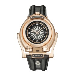 Triton Automatic Black Dial Men's Watch 3402