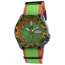 5 Sports Automatic Green Dial Men's Watch SRPF23
