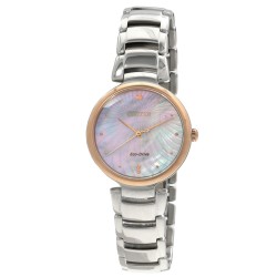 Eco-Drive Mother of Pearl Dial Ladies Watch EM0854-89Y