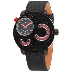 Macchina Del Tempo Black Dial GMT Men's Watch 8305