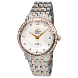 De Ville Mother of Pearl Diamond Dial Ladies Watch 424.25.33.20.55.002