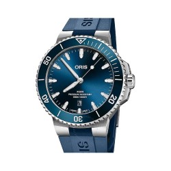 Aquis Date Automatic Blue Dial Men's Watch 01 733 7789 4135-07 4 23 35FC
