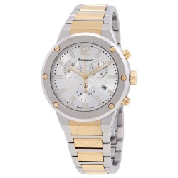 F-80 Chronograph Quartz White Dial Men's Watch SFJE00624