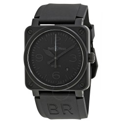 Aviation Phantom All Black Dial Automatic 42MM Men's Watch BR-03-92-PHANTOM