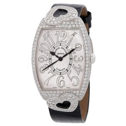 Cintree Curvex Coeur Automatic Diamond White Dial Ladies Watch 2852 SC RELIEF HJ OG