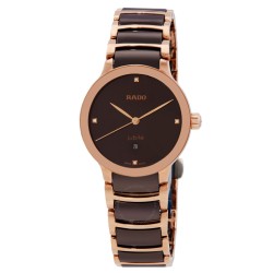 Centrix Diamonds Quartz Brown Dial Ladies Watch R30024712