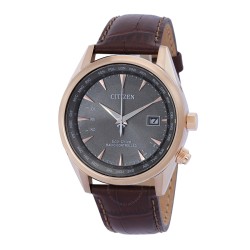Perpetual World Time GMT Eco-Drive Grey Dial Men's Watch CB0273-11H
