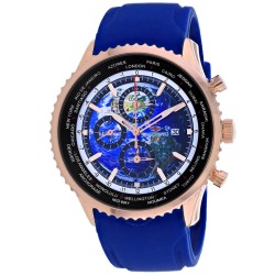 Meridian World Timer GMT Blue Dial Men's Watch SP7522