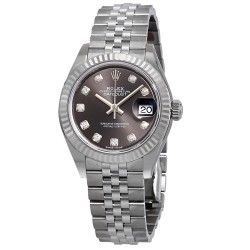 Lady Datejust Automatic Grey Diamond Dial Ladies Jubilee Watch 279174GYDJ