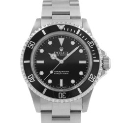 Pre-owned Rolex Submariner Automatic Chronometer Black Dial Men's Watch 14060M