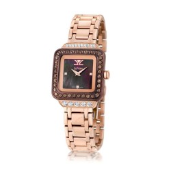 Le Vian Time Quartz Black Dial Ladies Watch LV1375-DF