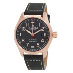 Startimer Pilot Automatic Black Dial Men's Watch AL-525G3S4-SR