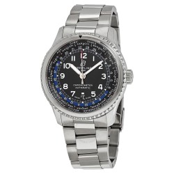 Navitimer 8 Unitime Automatic 43 mm Black Dial Men's Watch AB3521U41B1A1