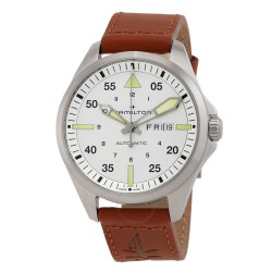 Khaki Aviation Automatic Silver Dial Men's Watch H64635550